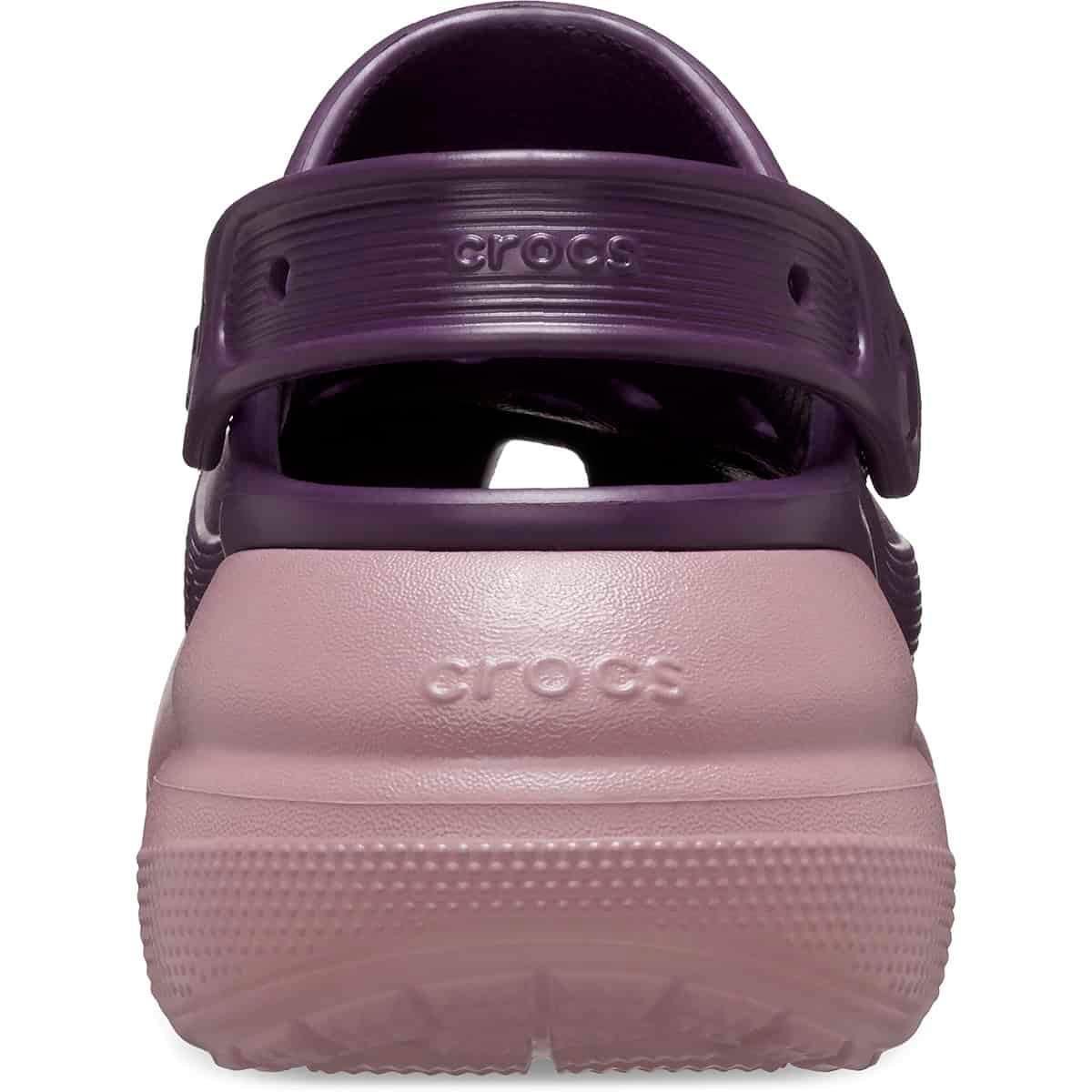 Сабо женские Crocs Classic Crush Clog M7W9 р. 39/40 25 см Dark Iris/Multi (207521-5AT) - фото 5 Сабо женские Crocs Classic Crush Clog M7W9 р. 39/40 25 см Dark Iris/Multi (207521-5AT) - фото 5