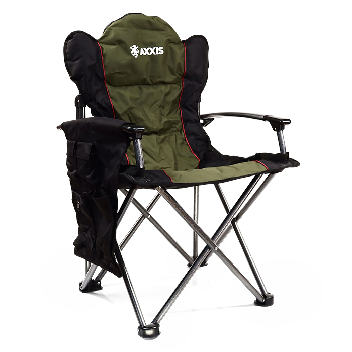 Кресло туристическое Axxis Big hunter для пикника и рыбалки с термобоксом 200 кг (CraB-06)