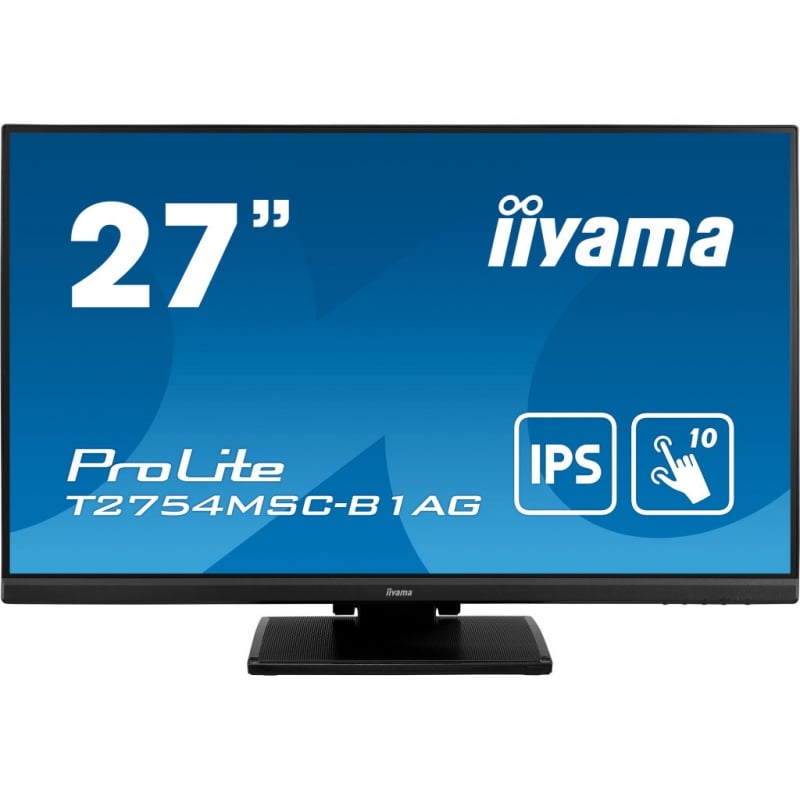 Монитор Iiyama T2754MSC-B1AG сенсорный IPS 1920x1080 Full HD 27" (tf6179) - фото 3 Монитор Iiyama T2754MSC-B1AG сенсорный IPS 1920x1080 Full HD 27" (tf6179) - фото 3