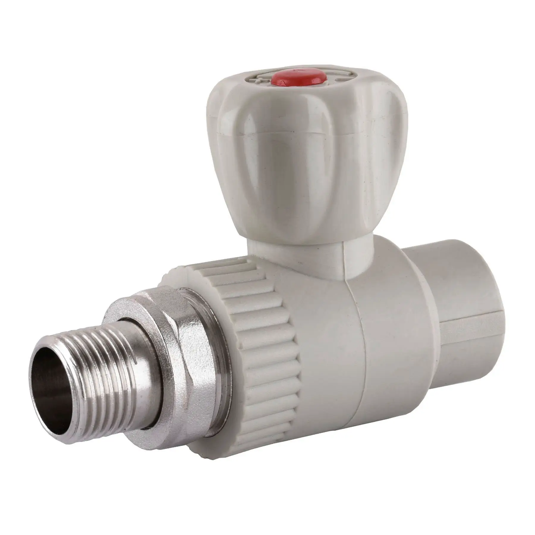 Кран радиаторный прямой Vsplast 2025 PPR ⌀ 25 мм x 3/4" (GSR-000003466)