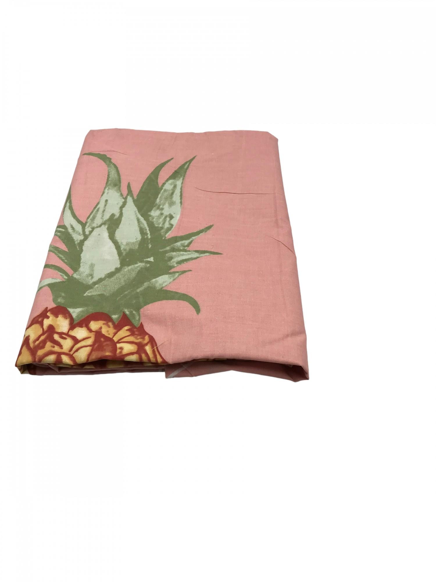 Простынь из бязи Ананас. Рожевий 180х220 см (2027/1.8)