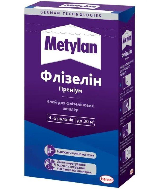 Клей для шпалер Metylan Flizelin 250 г (27558283)