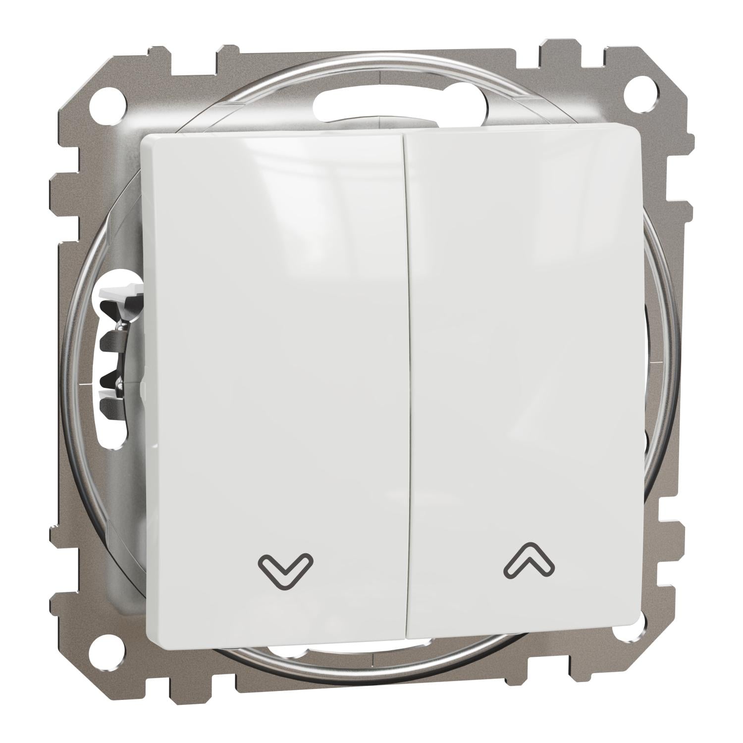 Выключатель для жалюзи Schneider Electric Sedna Design с электронной блокировкой Белый (SDD111104) Выключатель для жалюзи Schneider Electric Sedna Design с электронной блокировкой Белый (SDD111104)