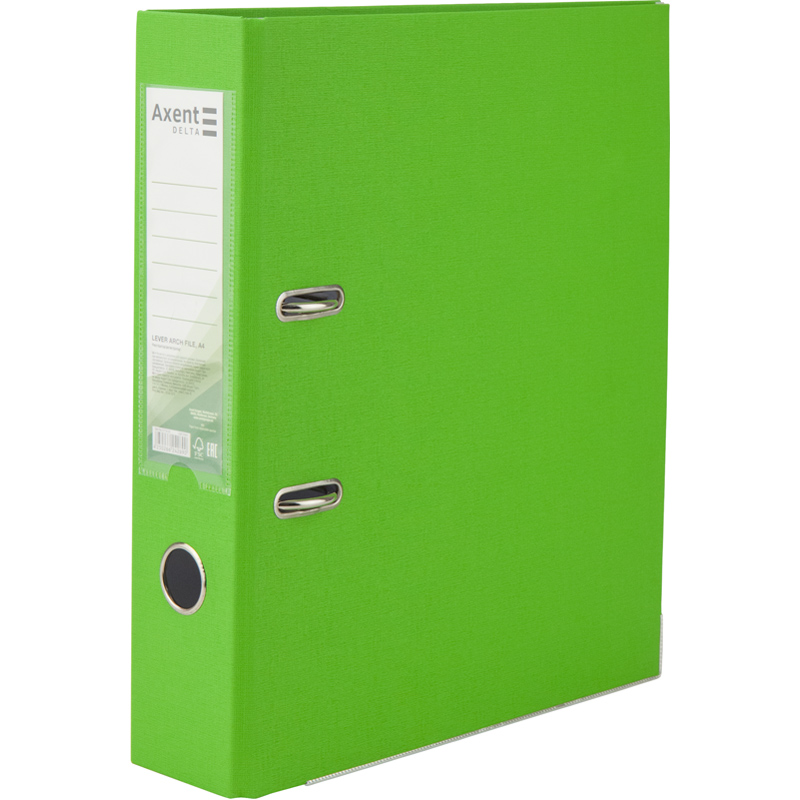 Папка-регистратор односторонняя PP D1714-30C 75 см собранная Салатовый (4250266242690)