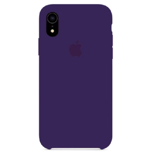 Чехол SIlicone Case для iPhone XR Protective Matte Ultra Violet