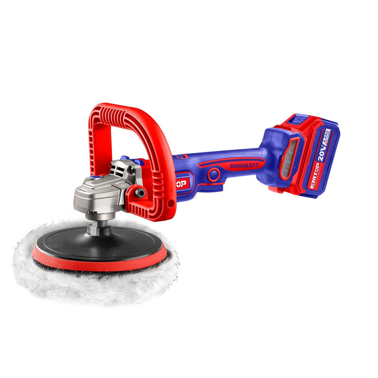 Машина полировальная аккумуляторная EMTOP ELAP20181