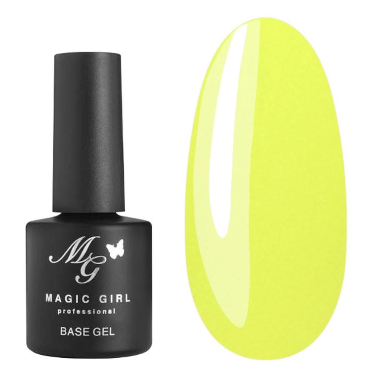 База для гель-лаку Magic Girl Lemon Neon Base 8 мл Салатовий (A2835250678)