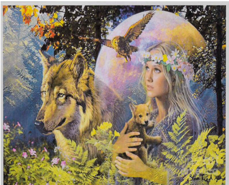 Алмазна мозаїка GB 71930 30 40х30 см 26 кольорів (93354)