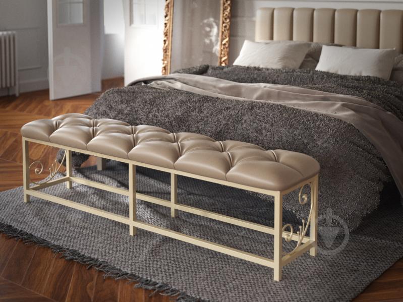 Пуф прикроватный Tenero Бетис 1150х370х450 мм Бежевый (1000002139) Пуф прикроватный Tenero Бетис 1150х370х450 мм Бежевый (1000002139)