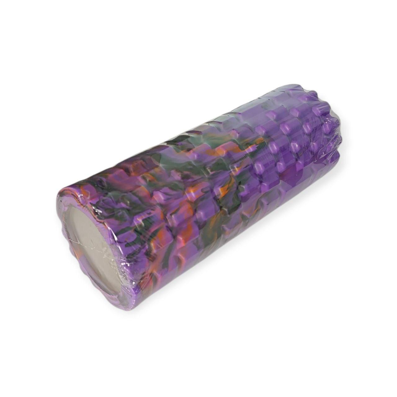 Ролик массажный Standard МФР 33 см Фиолетовый - фото 2