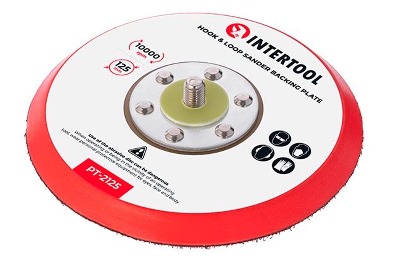 Диск для шліфмашини пневматичної Intertool 125 мм (PT-2125)