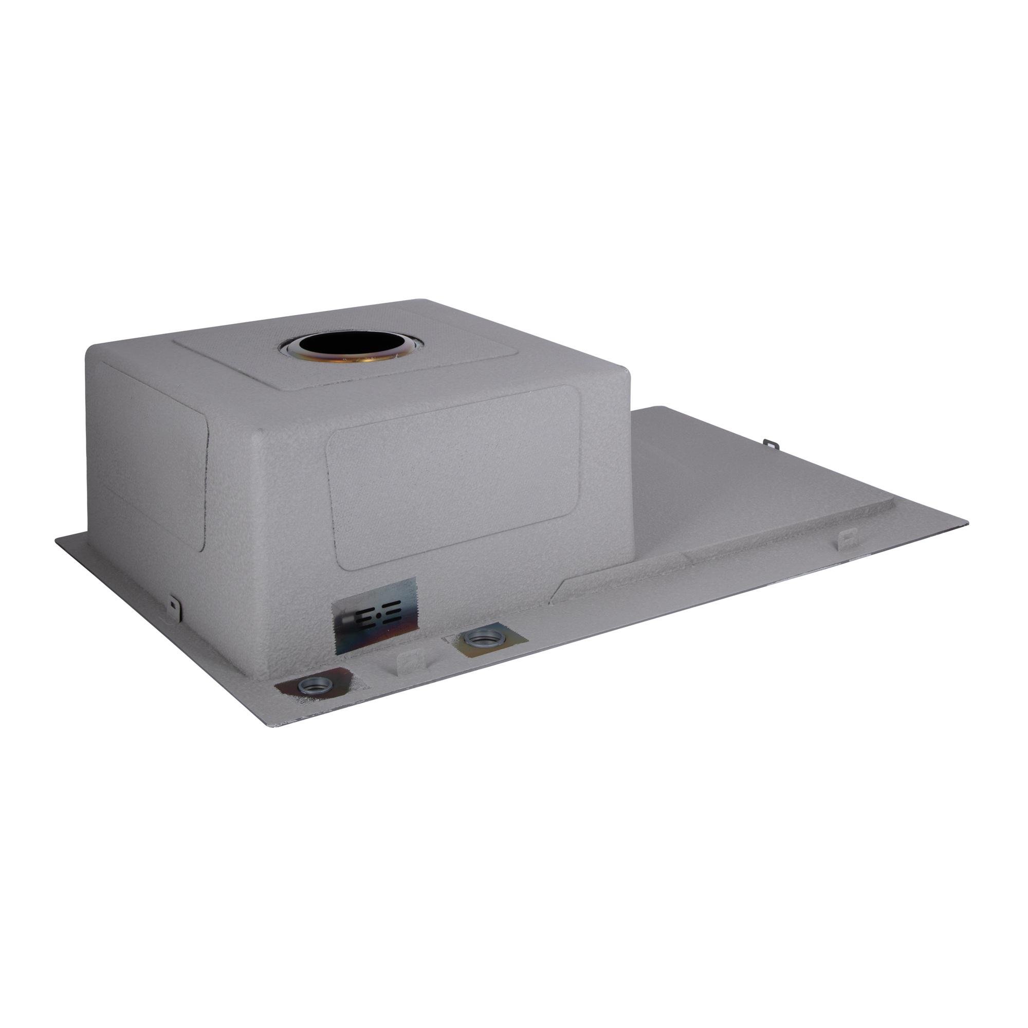 Мийка для кухні інтегрована Lidz Handmade H7849BR Brushed Black PVD крило праворуч з дозатором 3/1 мм (31022583) - фото 3 Мийка для кухні інтегрована Lidz Handmade H7849BR Brushed Black PVD крило праворуч з дозатором 3/1 мм (31022583) - фото 3