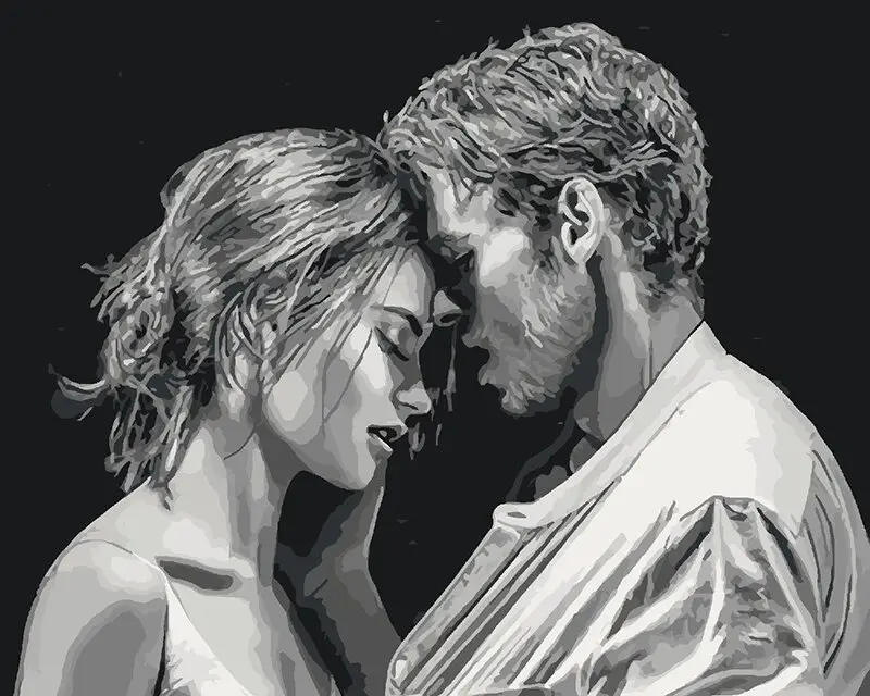 Картина за номерами Ідейка "Ти - моє повітря" 40х50 см (KH4542)