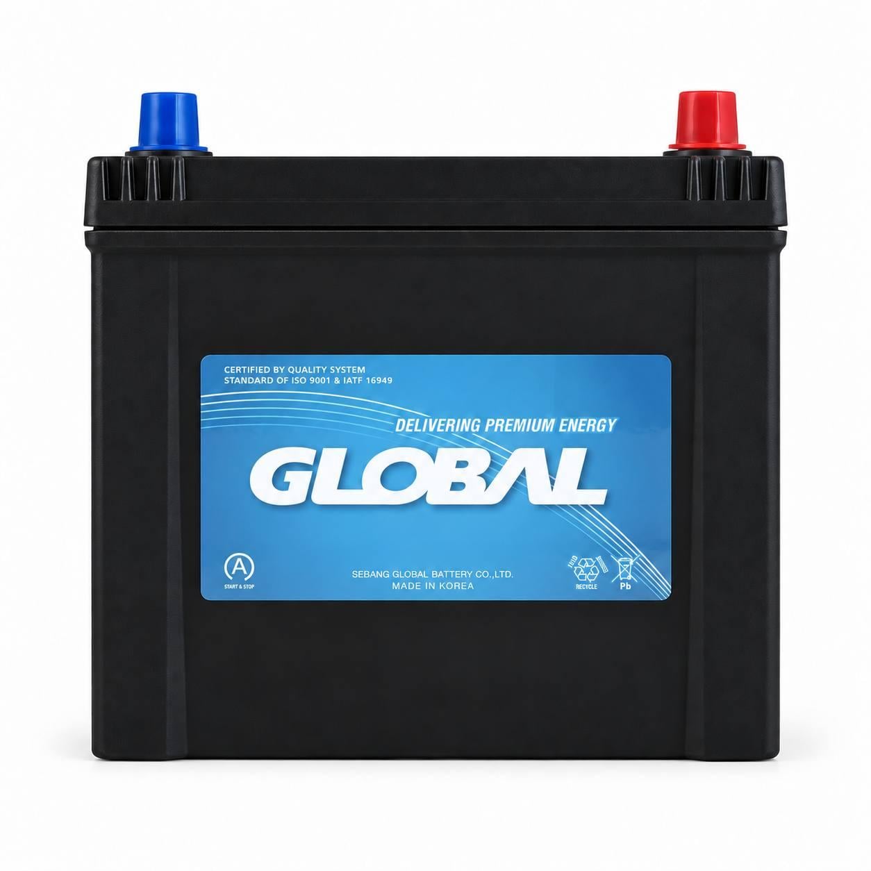 Аккумулятор автомобильный Global Asia EFB 65 Ah 680A R+ 12V (3186669955)