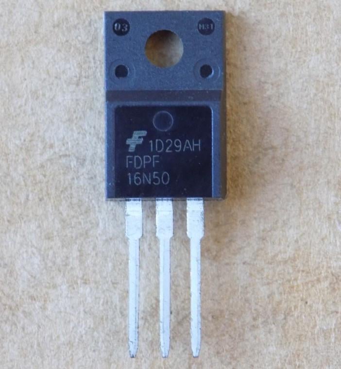 Транзистор FDPF16N50 FDPF16N50T/FDPF16N50UT для FQPF16N50/WFF16N50N/KIA16N50H (15301)