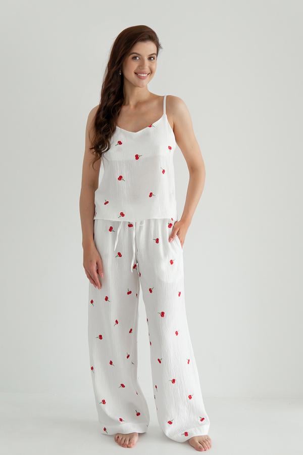 Майка з вишивкою Forli з мусліну S Cherry (ML0082-38-70) - фото 2