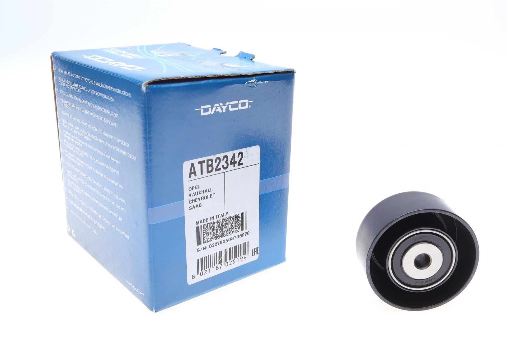 Ролик ГРМ паразитний DAYCO для Opel Astra G/H/J 02- 61x28 мм (ATB2342)