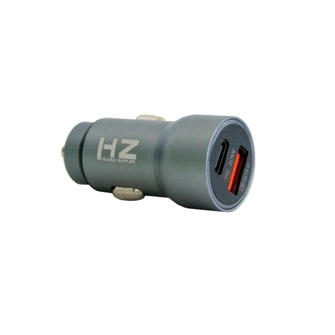 Зарядное устройство автомобильное в прикуривателе HC12 Type-C и USB 12–24 В (36687857) Зарядное устройство автомобильное в прикуривателе HC12 Type-C и USB 12–24 В (36687857)