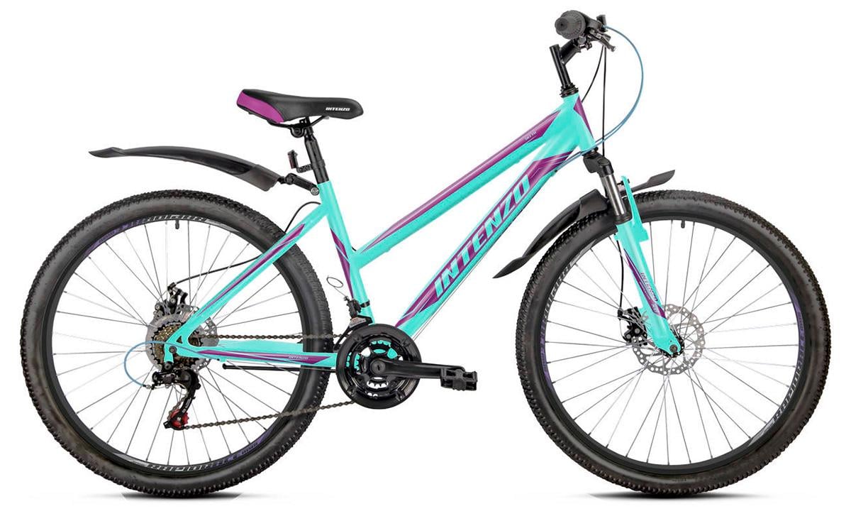 Велосипед женский Intenzo Delta Lady MTB 26" 16" Мятный (99c399f3)
