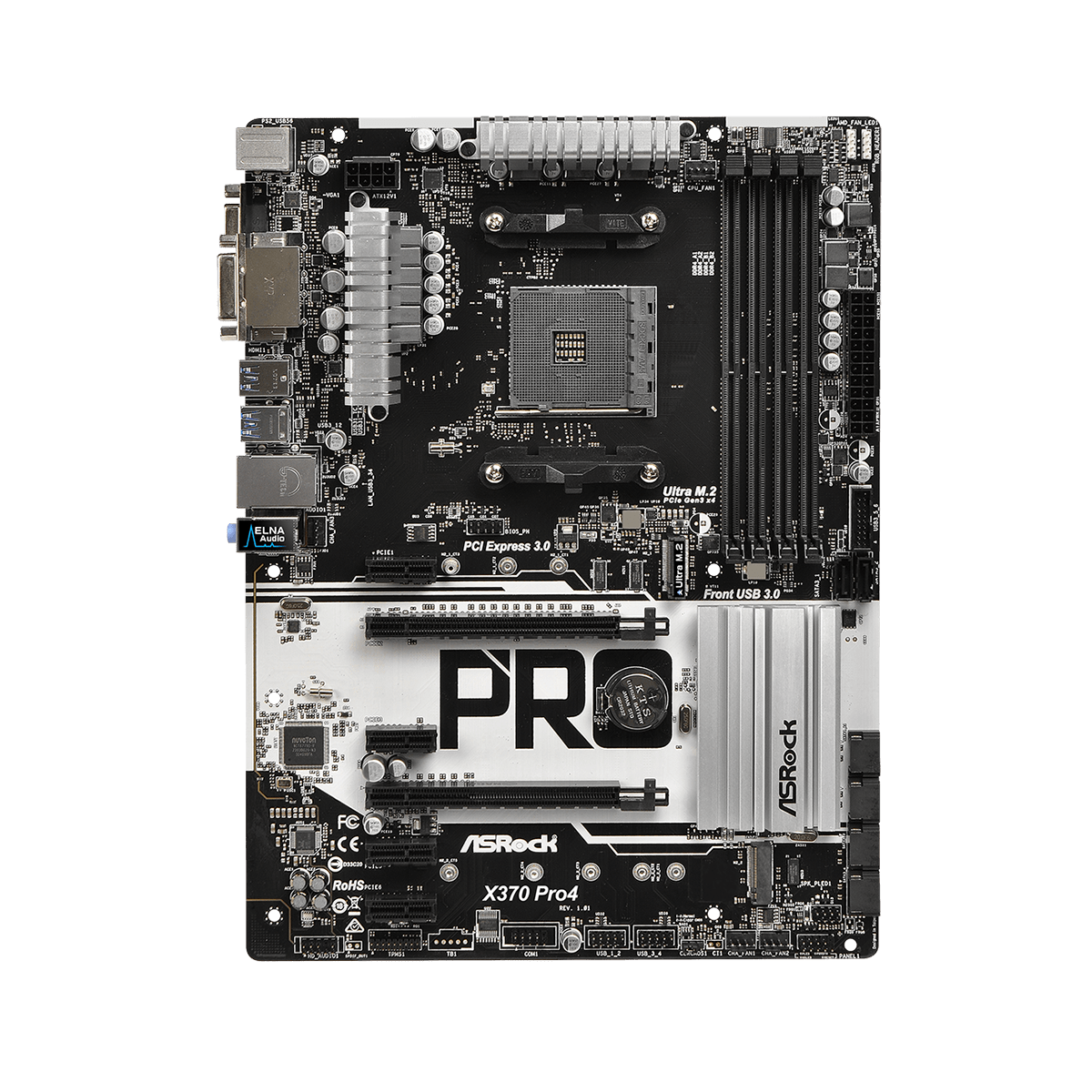 Материнская плата ASRock X370 PRO4