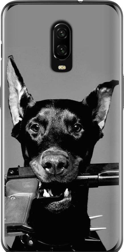 Чохол на OnePlus 6T Доберман (2745u-1587-42517)