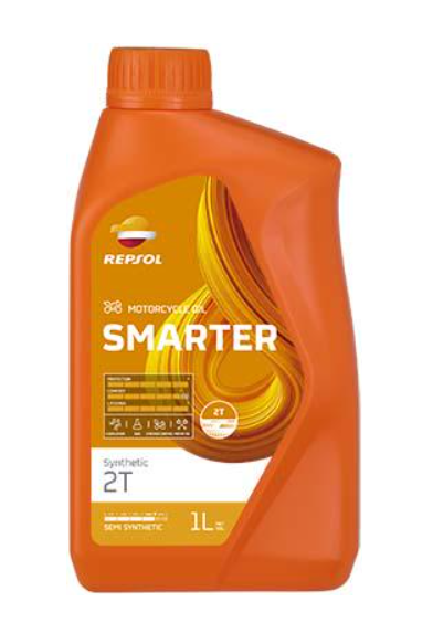 Масло моторное Repsol SMARTER SYNTHETIC 2T 1 л Масло моторное Repsol SMARTER SYNTHETIC 2T 1 л