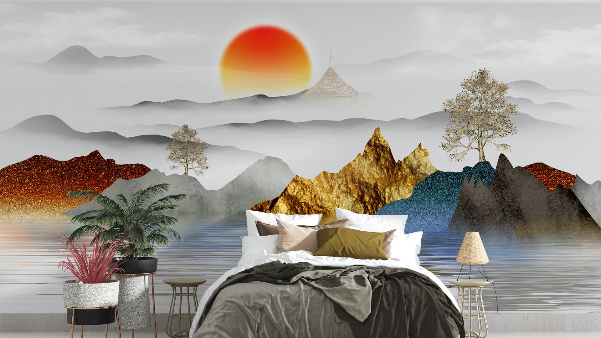Фотообои флизелиновые Styleo Print-walls Дыхание горизонта 0812 350х270 см (Pw-0812/3)