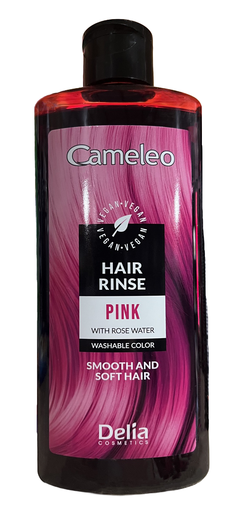 Ополаскиватель для волос оттеночный Delia Cosmetics CAMELEO 200 мл Розовый (113815)