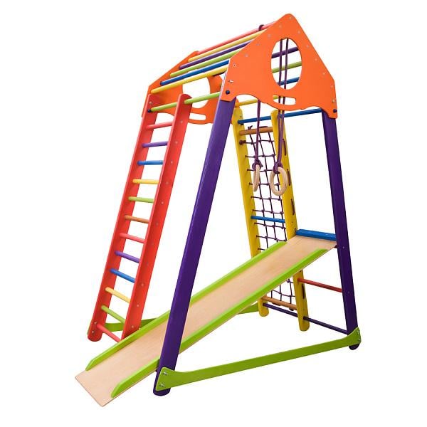 Детский спортивный комплекс BambinoWood Color (ASportBaby152)