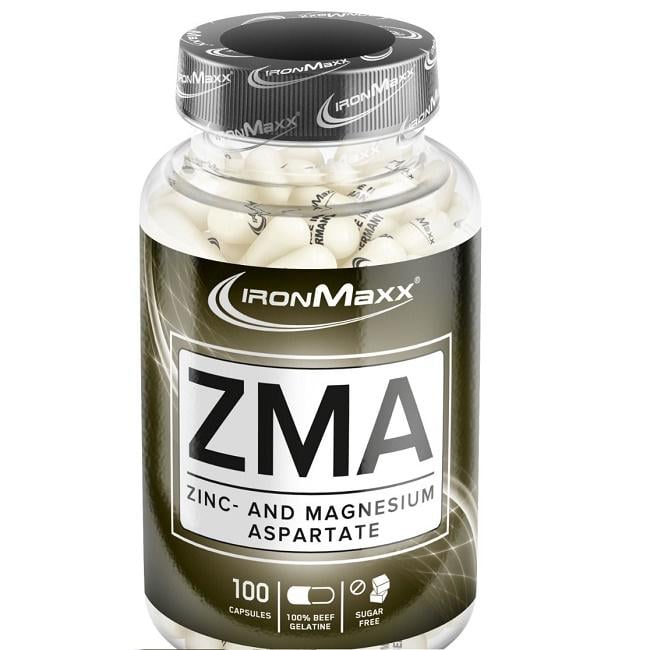 Тестостероновый бустер IronMaxx ZMA 100 капс.