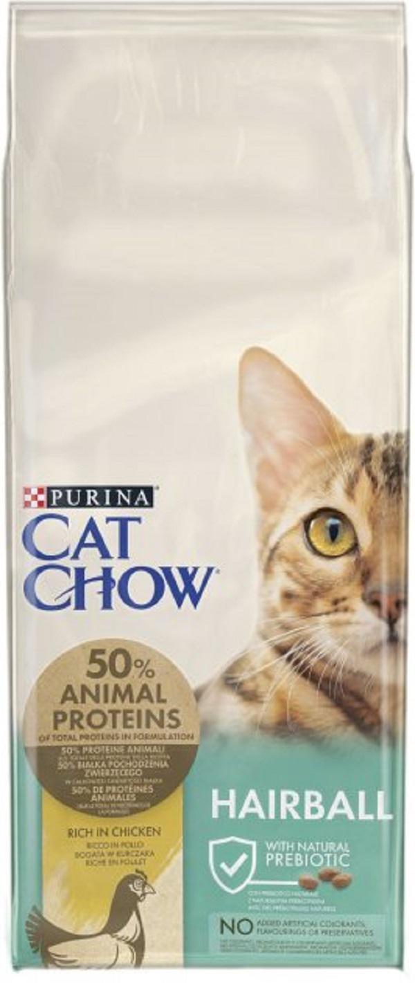Корм сухий для кішок Purina Cat Chow Hairball з куркою 15 кг (5997204514523) - фото 1 Корм сухий для кішок Purina Cat Chow Hairball з куркою 15 кг (5997204514523) - фото 1