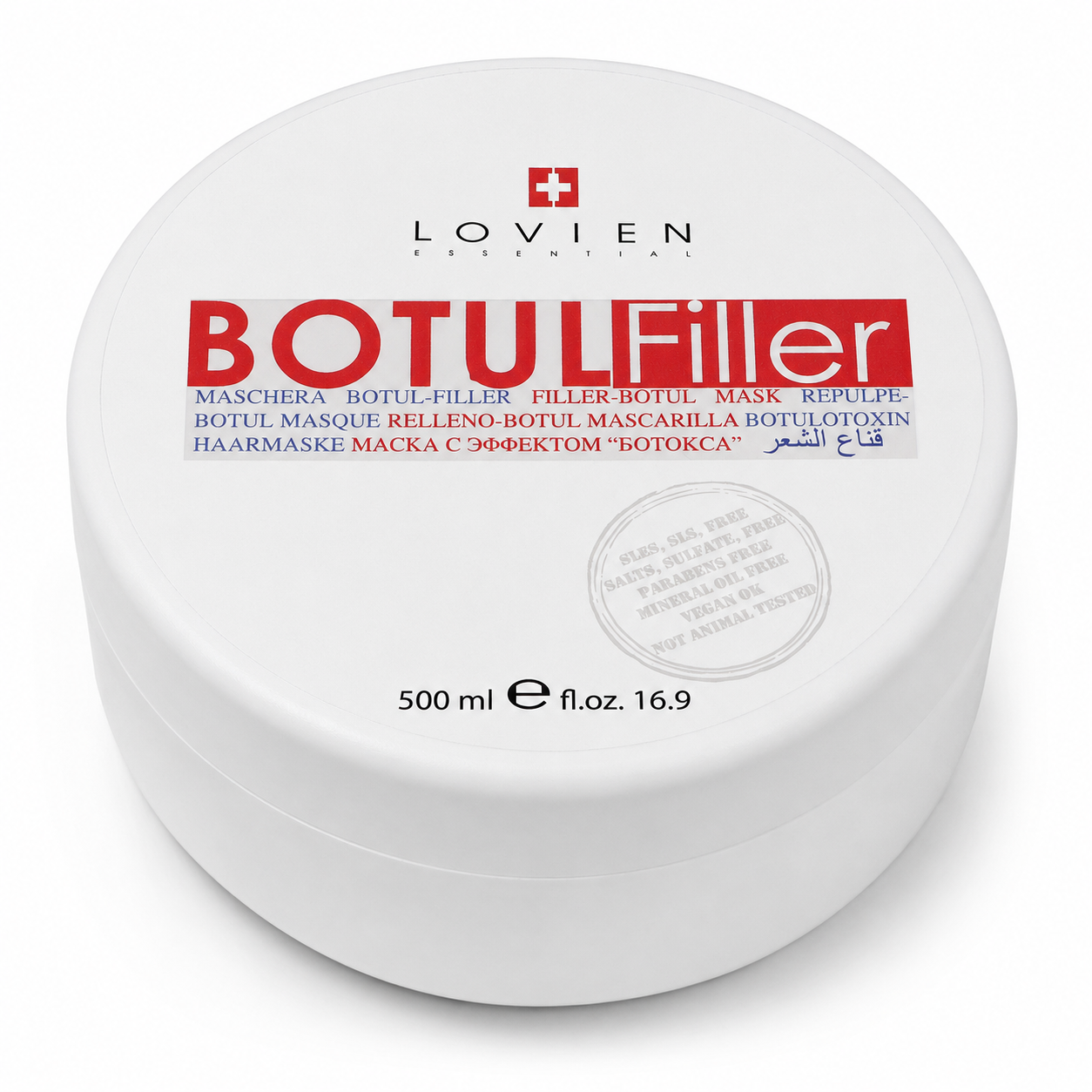 Маска ботокс Lovien Essential Botox Filler для глубокого восстановления ломких поврежденных волос 500 мл (358519)