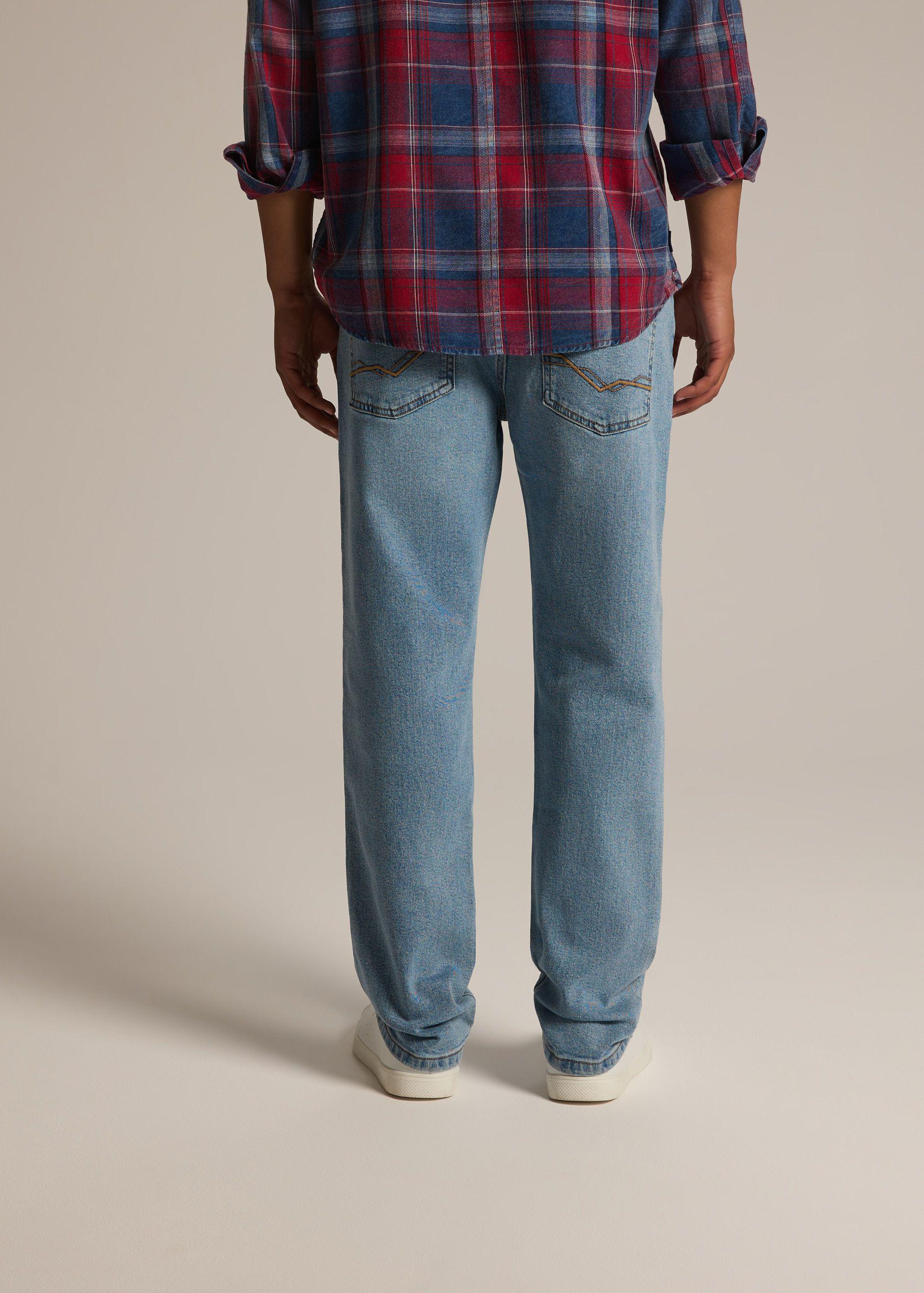 Джинси чоловічі Regular Fit Diverse JONNY р. 32/34 Світло-блакитний (5905384183583) - фото 2 Джинси чоловічі Regular Fit Diverse JONNY р. 32/34 Світло-блакитний (5905384183583) - фото 2