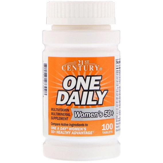 Витаминно-минеральный комплекс 21st Century One Daily Woman's 50+ Multivitamin Multimineral 100 Tabs