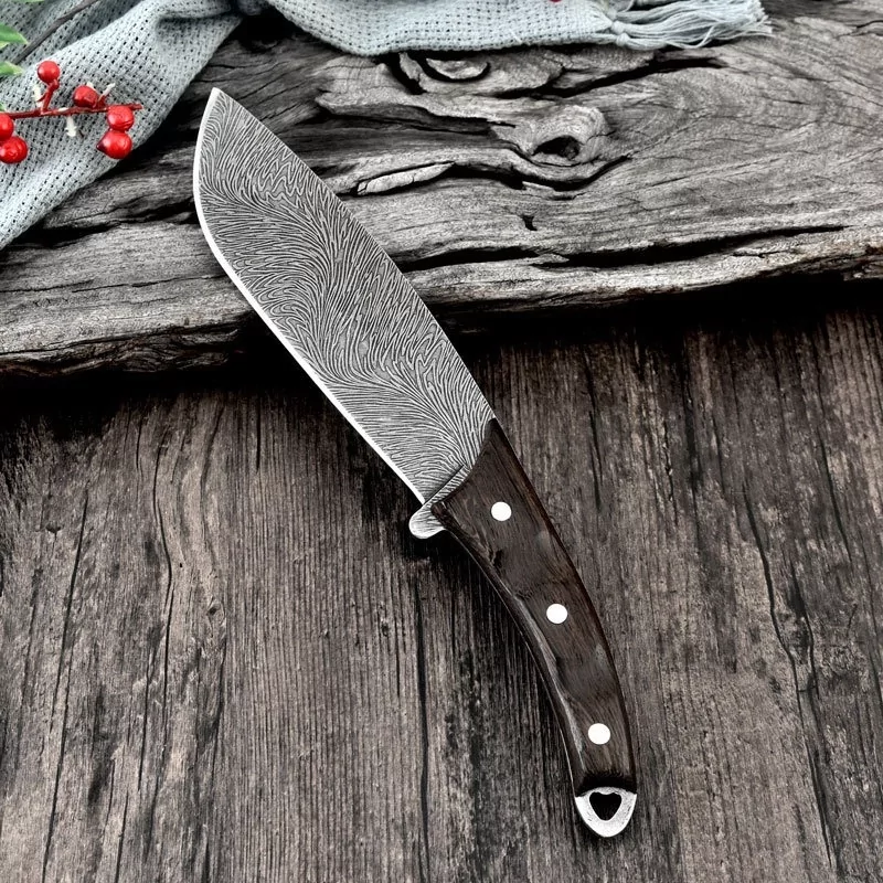 Кухонный нож Yamy&CK 0302 с чехлом Коричневый (900447) Кухонный нож Yamy&CK 0302 с чехлом Коричневый (900447)