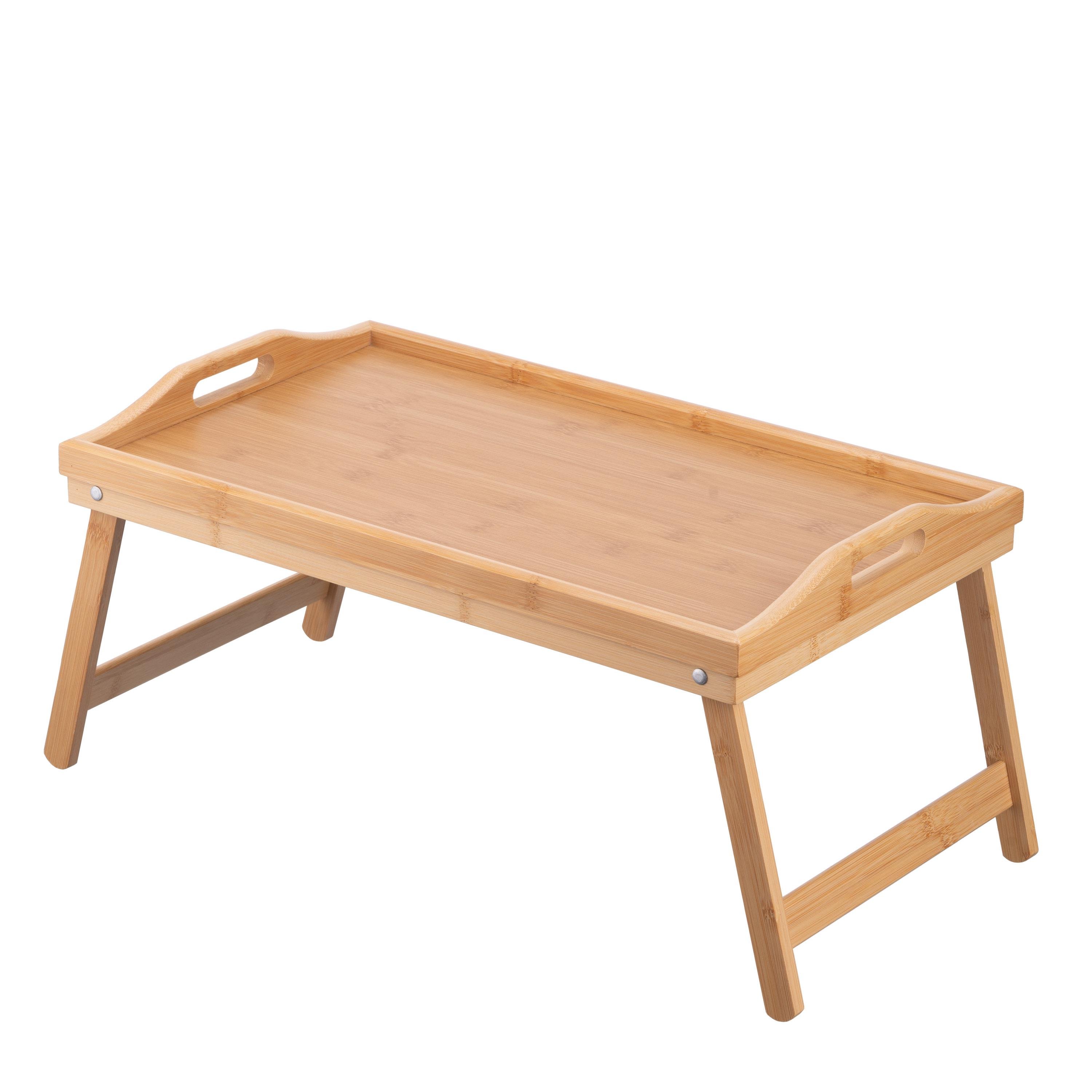 Таця-столик прямокутний Ardesto Midori з ручками 50х30х25 см (AR1450BT)