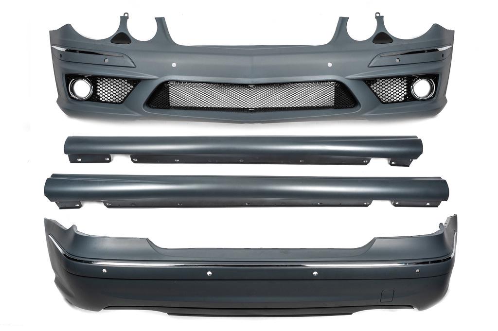 Комплект обвесов GBT для Mercedes E-сlass W211 2002-2009 гг. пластик Под покраску
