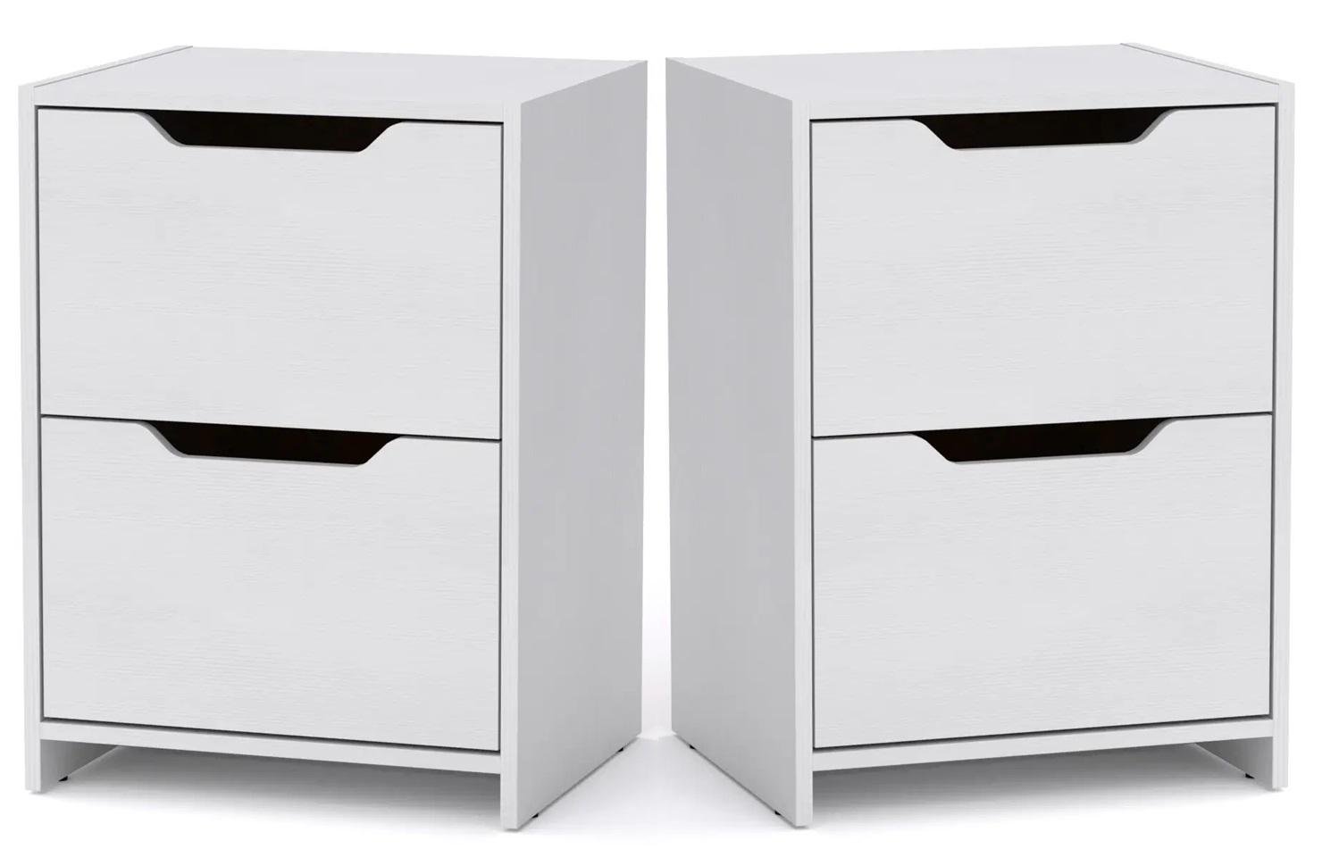 Тумба приліжкова комплект 2 шт. Компаніт ПКТ-9 Німфея альба (26657640)