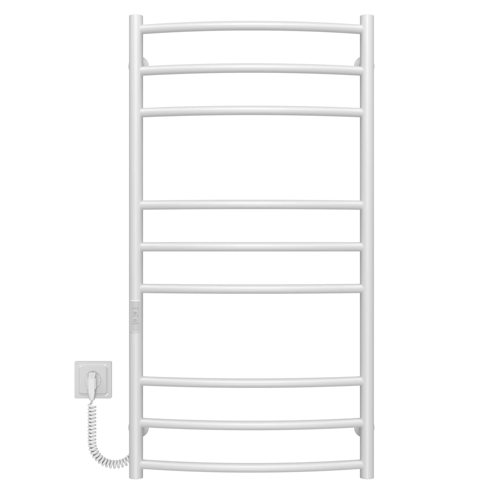 Рушникосушарка електрична Deffi Класік Еліт П9 WD03 ліве підключення нержавіюча сталь 500х1000 мм Білий (C.KE.100.50.9.E.W.L.3)