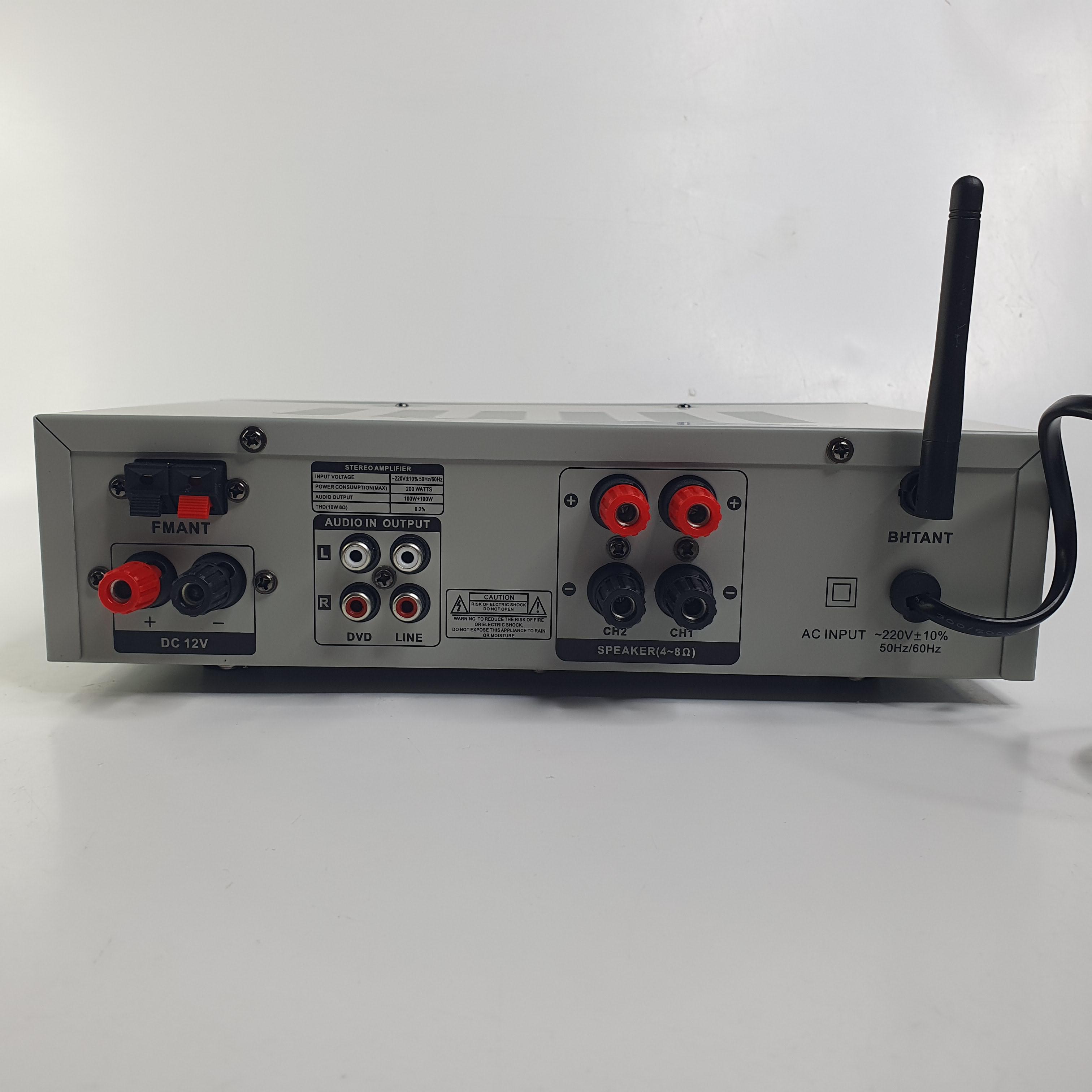 Стереопідсилювач з Bluetooth двоканальний портативний (AMPE-313) - фото 3 Стереопідсилювач з Bluetooth двоканальний портативний (AMPE-313) - фото 3