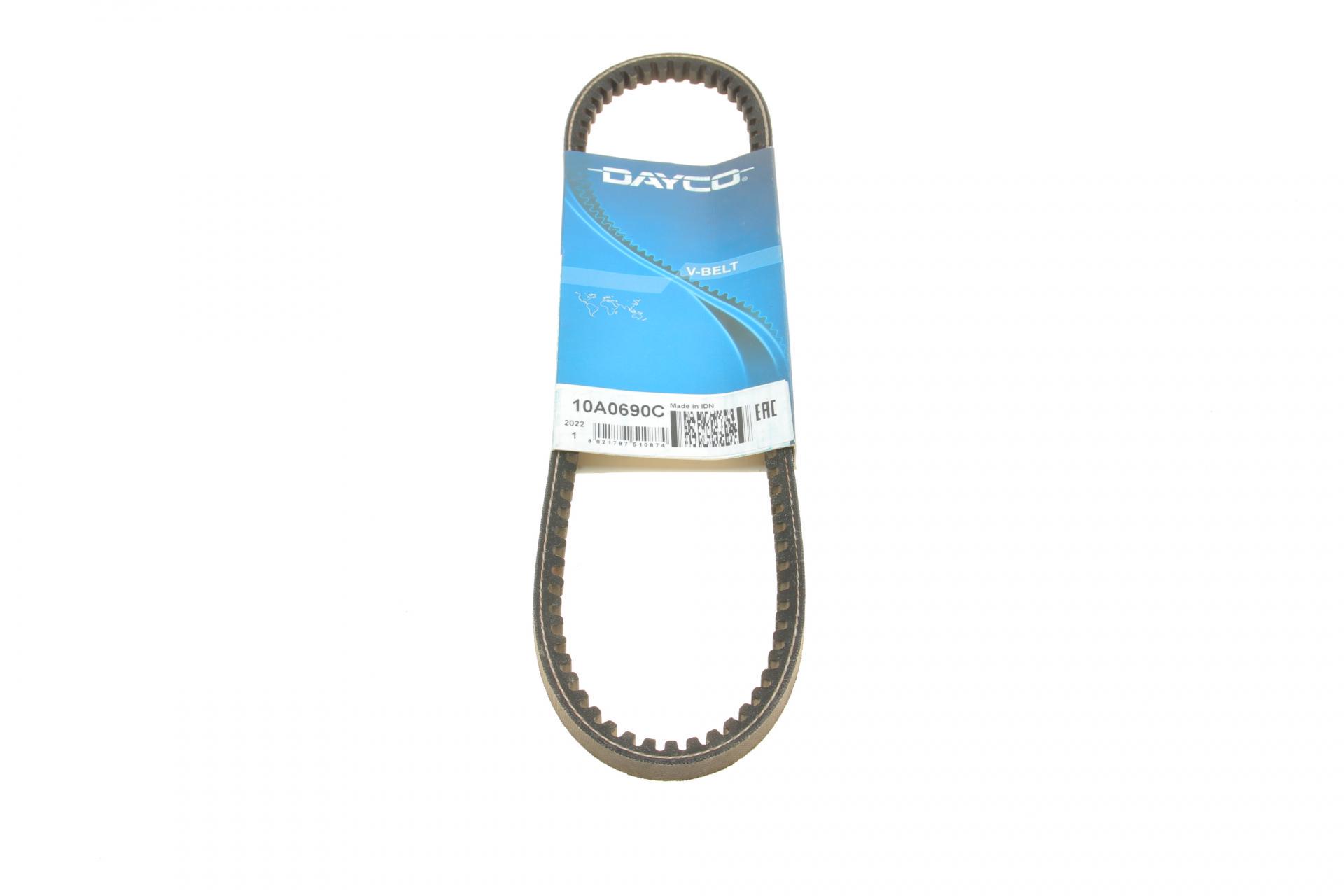 Ремень генератора DAYCO для Renault Clio/Fiat Scudo 1.4/1.6 95- 10A0690C)