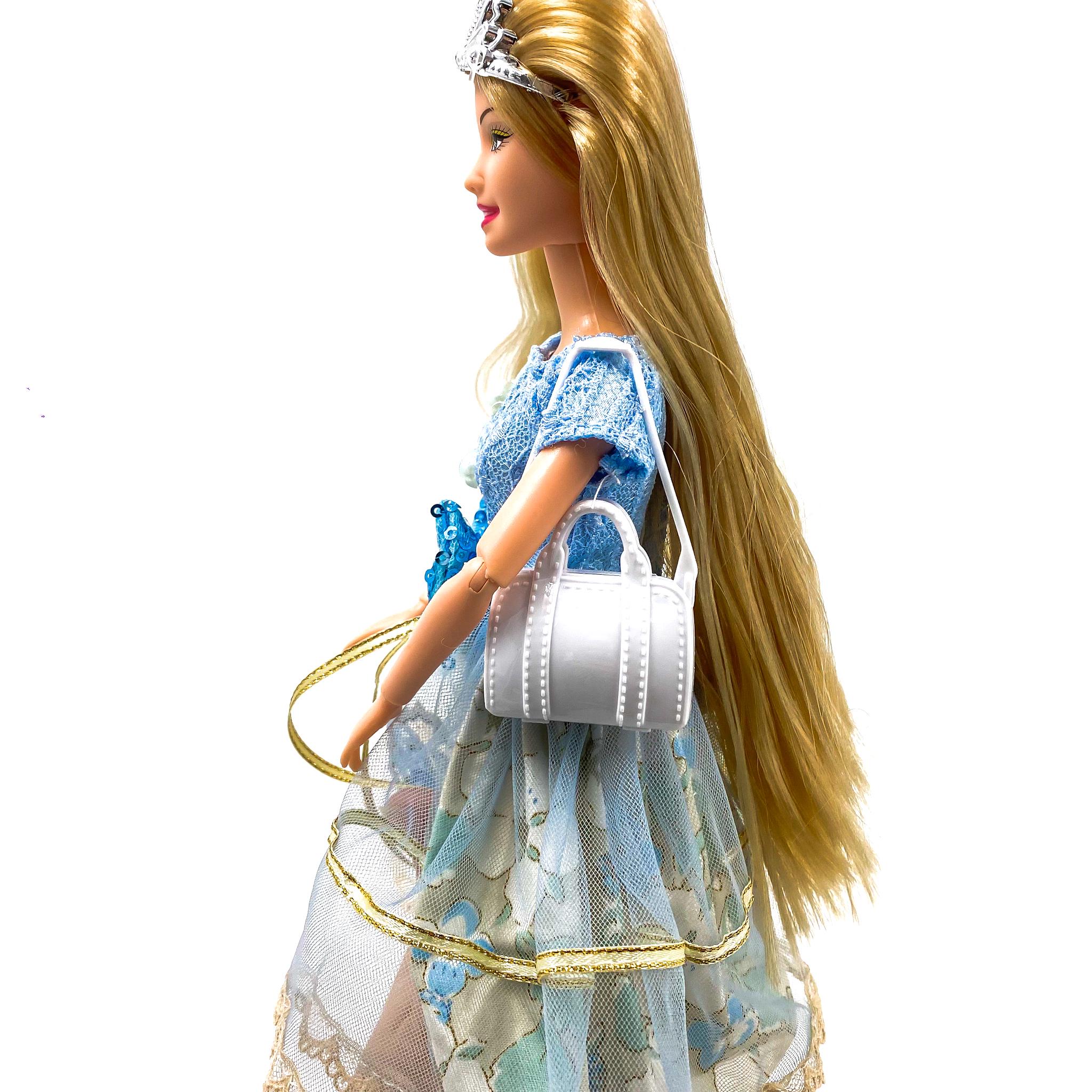 Лялька TK Group 30 см Снігова Принцеса з довгим волоссям та аксесуарами (109639) - фото 4 Лялька TK Group 30 см Снігова Принцеса з довгим волоссям та аксесуарами (109639) - фото 4