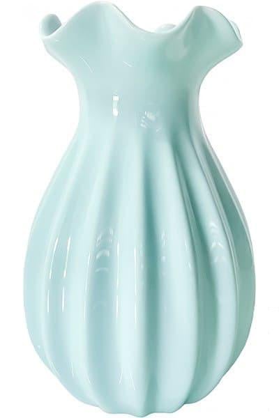 Ваза керамическая BonaDi Лилия 21 см Голубой (100359) Ваза керамическая BonaDi Лилия 21 см Голубой (100359)