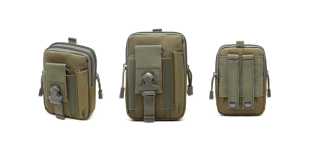 Підсумок утилітарний з відділенням під смартфон Оливковий (11739445) - фото 2