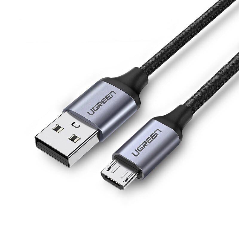 Кабель для заряджання Micro USB Ugreen US290 60146 5V/3A 3 м Сірий