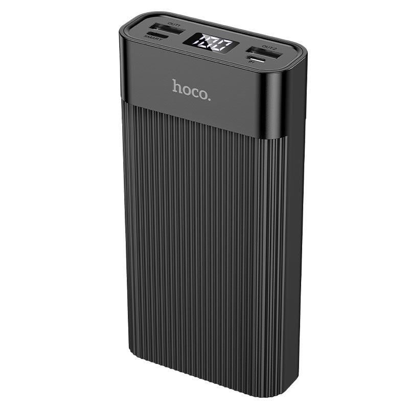 Повербанк Hoco Wellsping J85 20000 mAh Wireless LED Digital Display Black