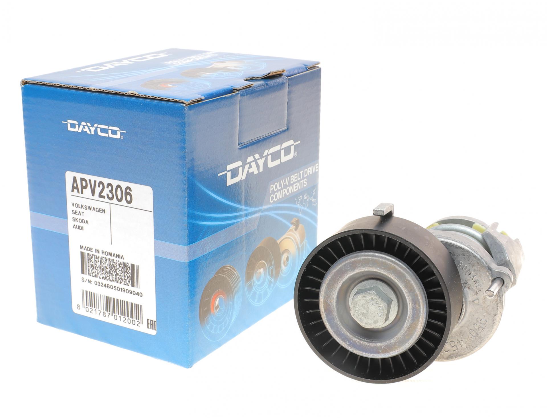 Натяжник ремня генератора DAYCO VW Polo/Golf/Skoda Octavia/Fabia 1.0-1.6 97- (APV2306)