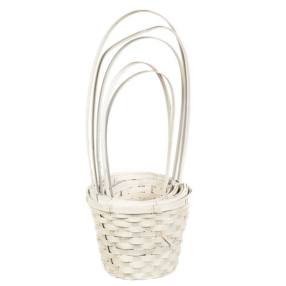 Набор Комплекта корзин из лозы Elisey Белый 20 шт. (004PT) - фото 2 Набор Комплекта корзин из лозы Elisey Белый 20 шт. (004PT) - фото 2