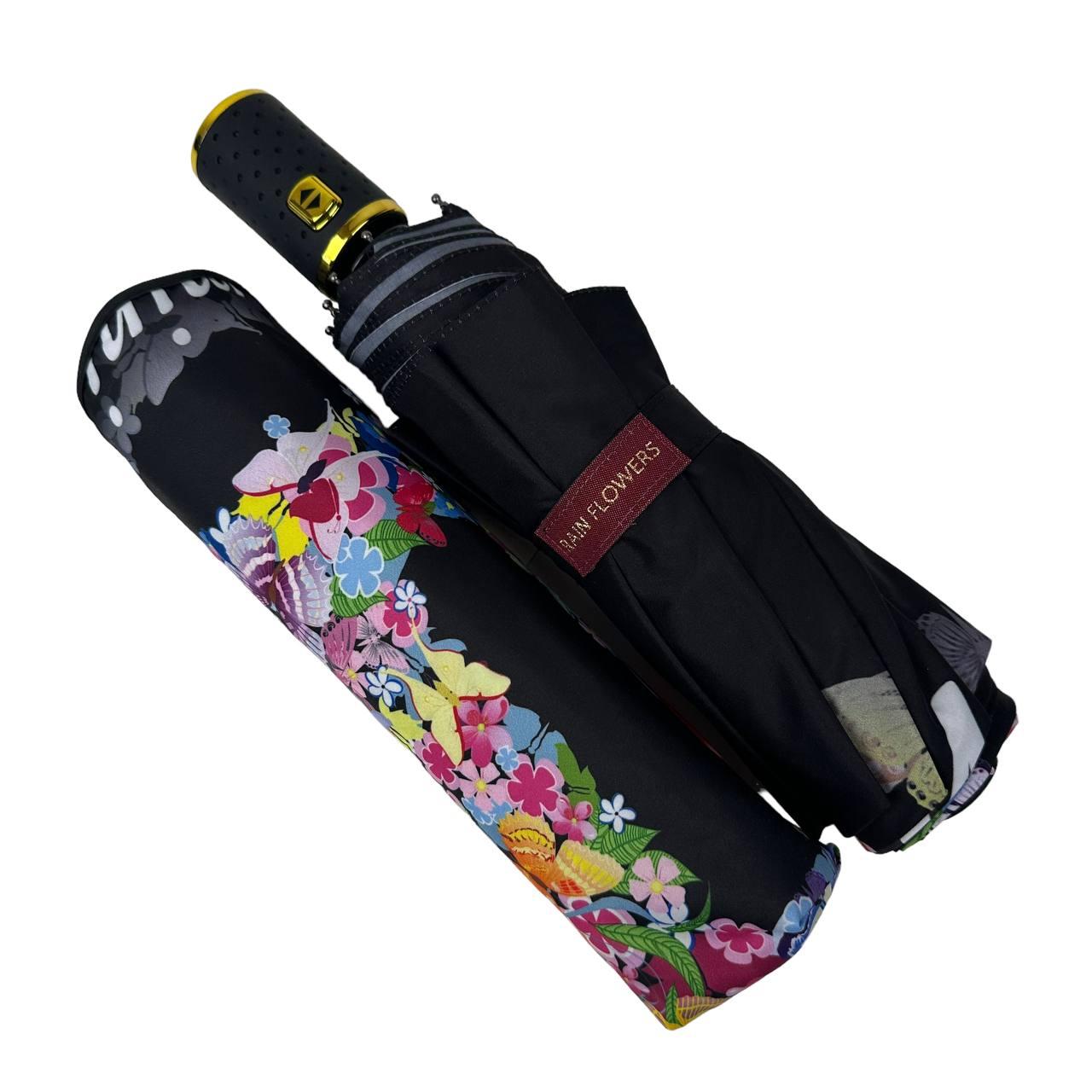 Зонт женский автомат Rain Зодиак Flower Близнецы Gemini в подарочной упаковке с платком (01040-8) - фото 4 Зонт женский автомат Rain Зодиак Flower Близнецы Gemini в подарочной упаковке с платком (01040-8) - фото 4