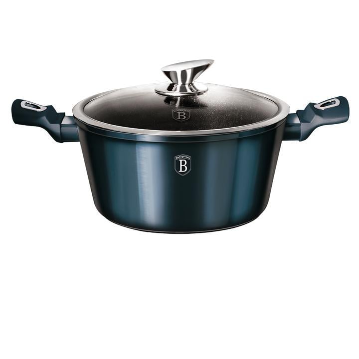 Каструля з кришкою Berlinger Haus BH-1878 2,2 л Аквамарин (14391430)